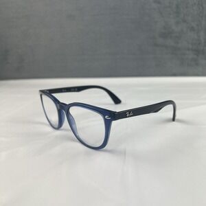 Ray-Ban RB1601 3865 Blue / Black Full Rimmed Eyeglasses Frame 48-18-130 Youth
